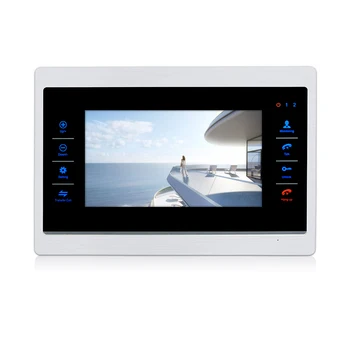 

Free Shipping 720P AHD HD 7" LCD Record Monitor Touch Sensor Button Motion Detection Set Unlock Time for Video Intercom System