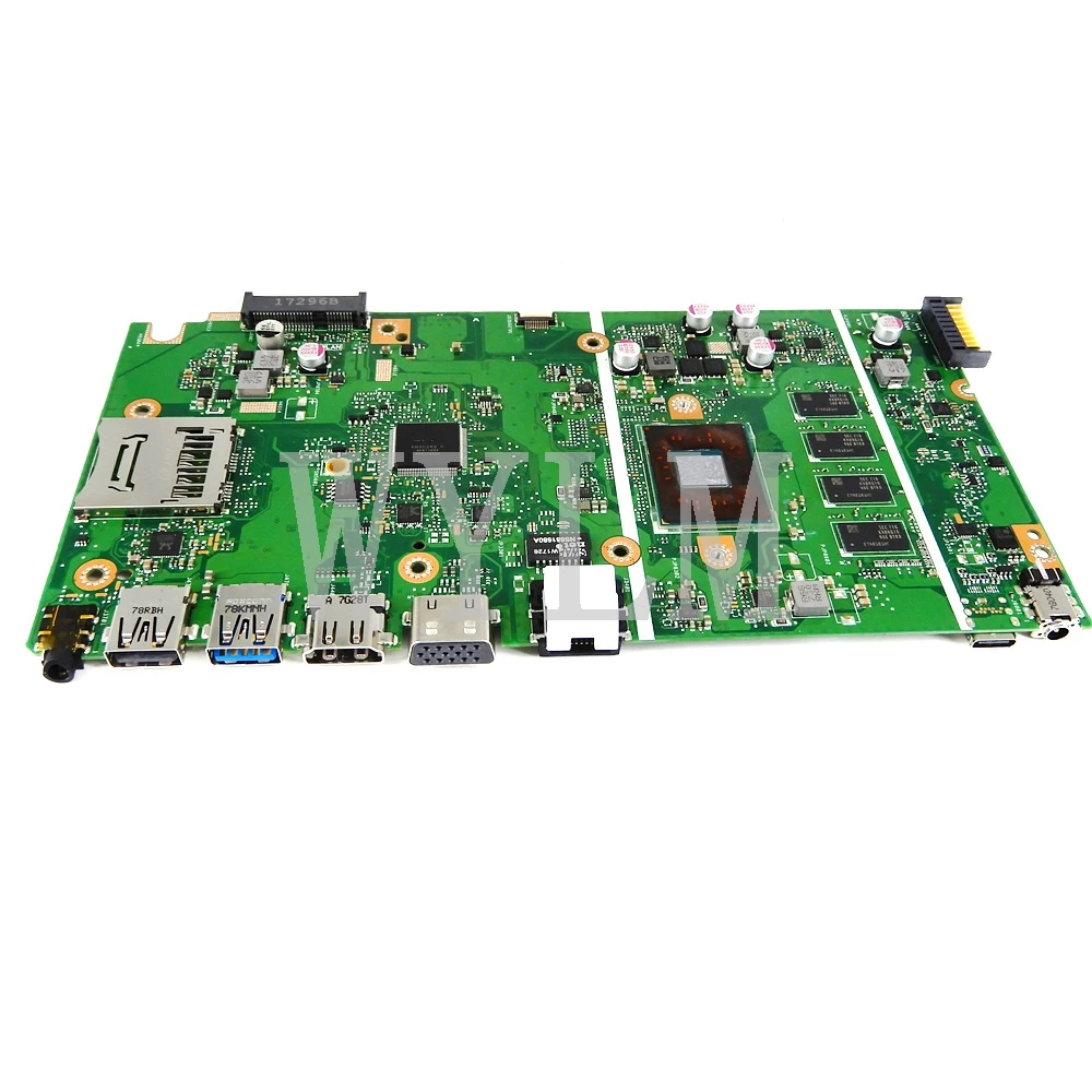  X541NA N3350 CPU 4GB RAM REV 2.1 mainboard For ASUS X541 X541N X541NA laptop motherboard 90NB0B30-R