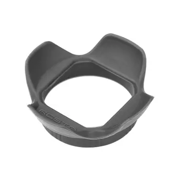

Black Silicone Camera Lens Sun Hood Lens Protective Cap Sunshade Cover Protector for DJI OSMO ACTION Camera Accessories