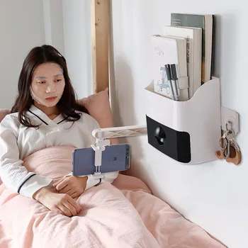 

Bed Shelf Storage Bins Baskets Bedside Hanging Basket Magazine Sundries Storage Basket Office Desk Dormitory Home Organizer