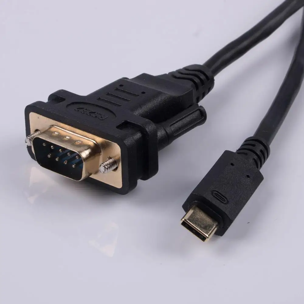 Ftdi-serial Adapter Converter Cabo Usb c tipo c para Db9 Rs232 6ft Suporta Win11 10 xp Android Mac Linux Vista Ft232rl - Imagem 2
