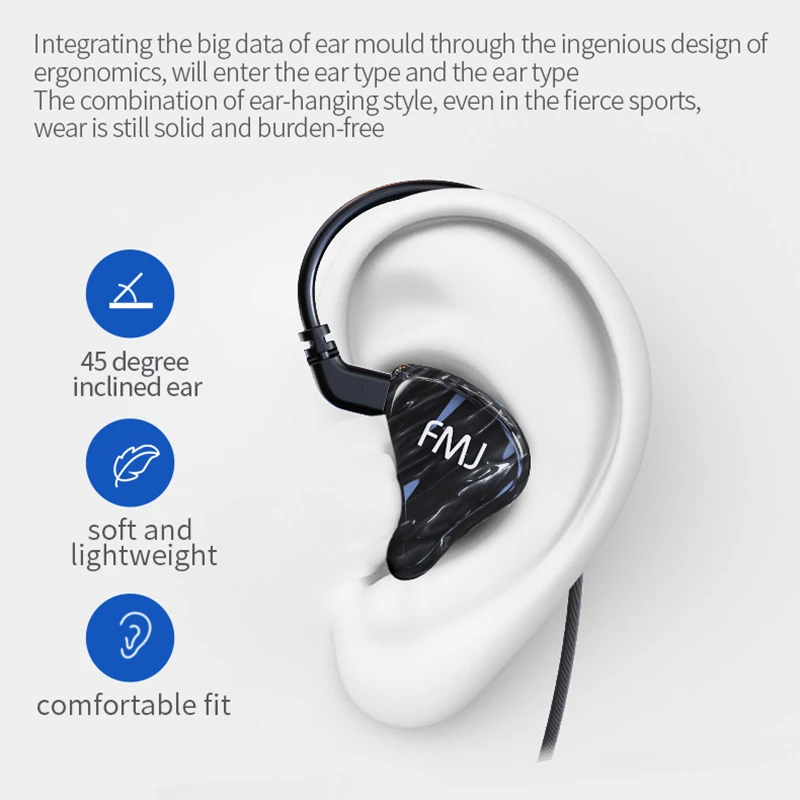 FMJ S6, смолой на шею, Двойное действие, в ухо, Bluetooth гарнитура, двусторонняя, стерео, сменная, для бега, Bluetooth наушники