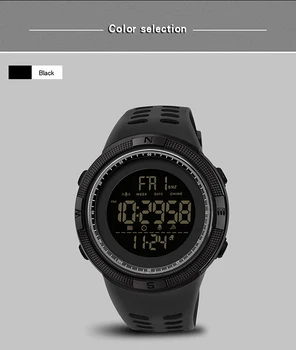 

50M Waterproof Watches Mens New Casual Fashion Multifunction Student Wrist Watches LED Digital Outdoor Sports Watch