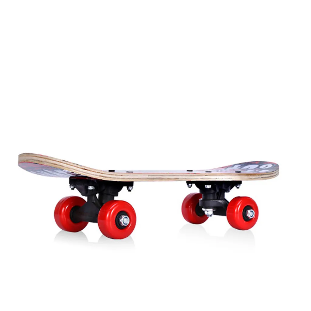 Скейтборд Mini Cruiser длинный скейтборд банан Ретро Детский с графическим принтом