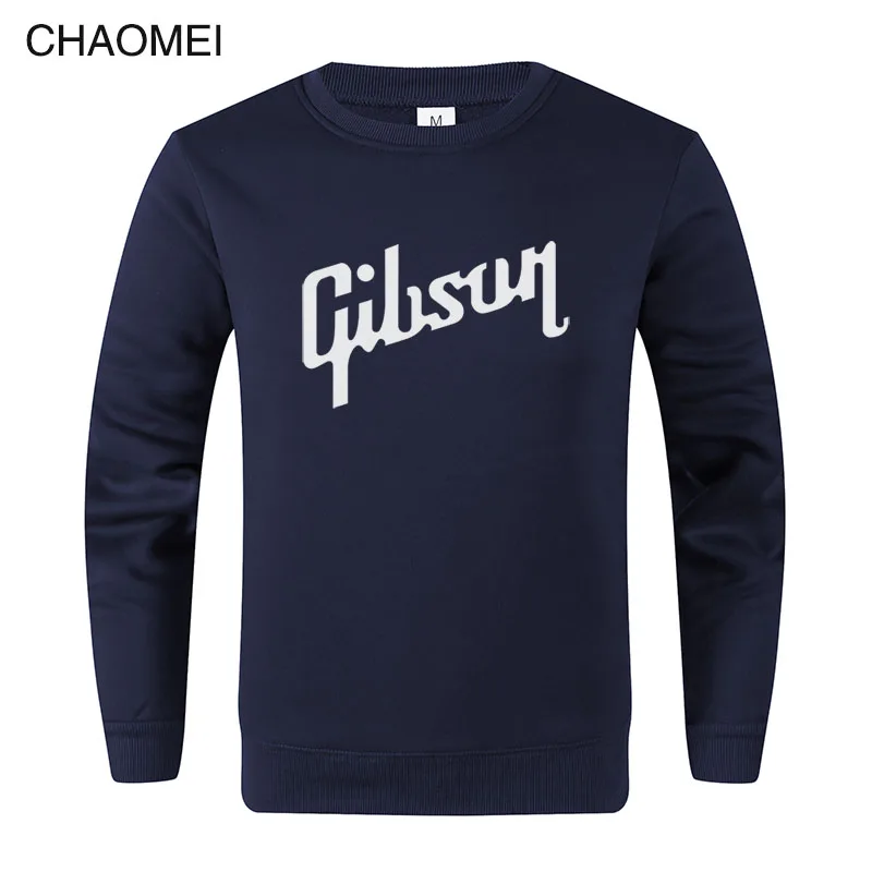 o-образным вырезом Gibson свитер пуловер для мужчин осень флисовая толстовка GIBSON хлопок длинный рукав мужские толстовки C36