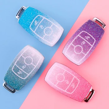 

Hight Quality ABS Car Key Cover Case Shell Bag Protective Key Ring For Mercedes Benz 2017 E Class W213 2018 S Class Accessories