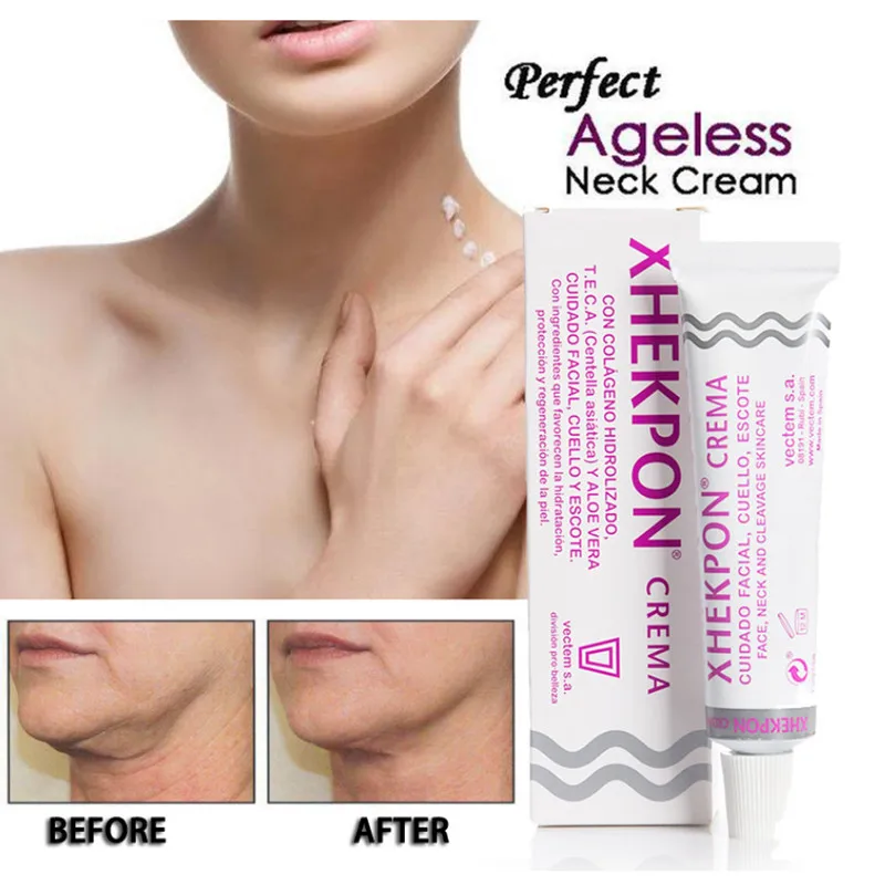 

40g Neck Cream Xhekpon Crema Face and Neck Cream 40ml Neckline Cream Wrinkle Smooth Anti aging Whitening Cream