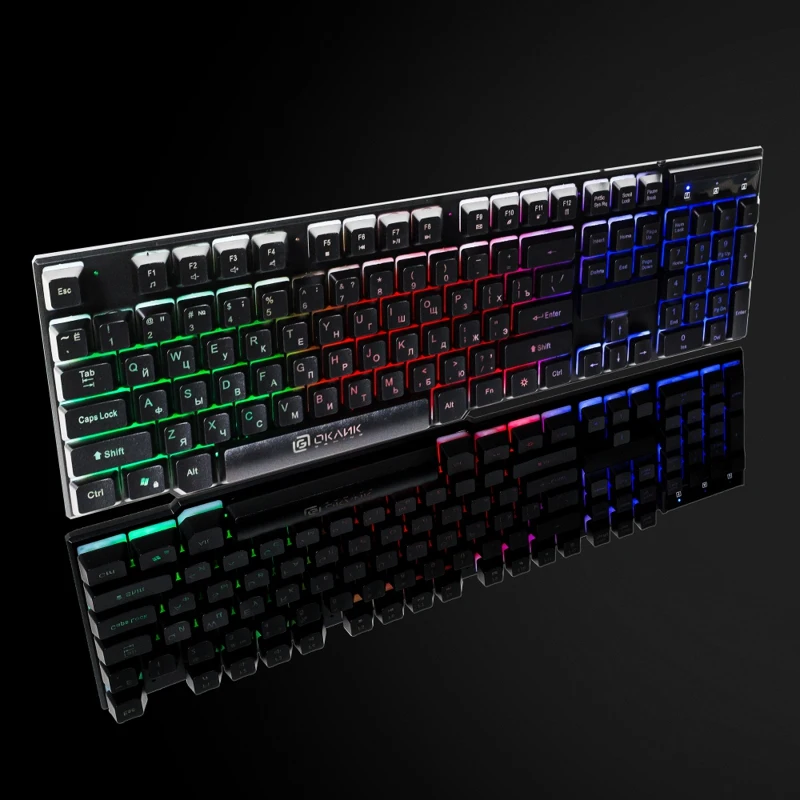 Клавиатура OKLICK 780G SLAYER черный|Клавиатуры| |