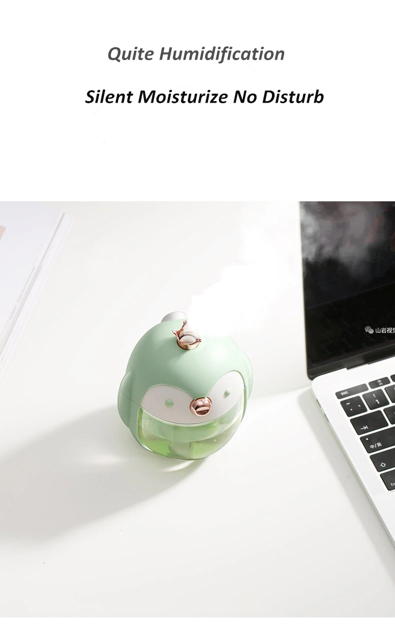 300ML Portable Ultrasonic Humidifier car Air USB Aroma Essential Oil Diffuser With Color Night Lamp Umidificador mist maker
