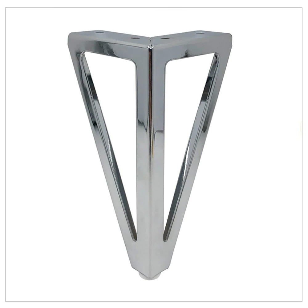 4pcs Height 15cm Legs for Furniture Metal Thickened Iron Sofa TV Cabinet Feet Bathroom Cabinet Bed Coffee Table Replacement Legs