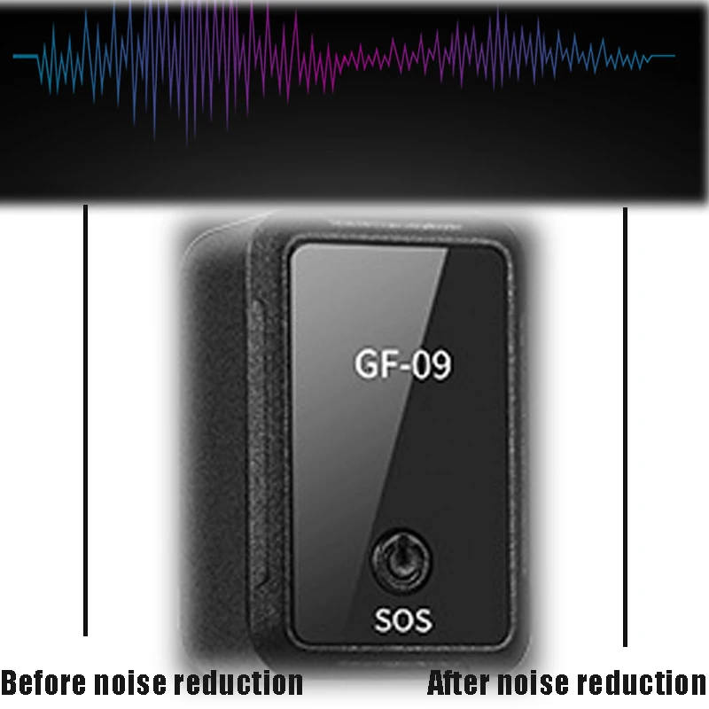 GF09 gps трекер для пожилых детей анти-потеря противоугонное Позиционирование трекер беспроводная запись отслеживающее устройство Локация трекеры