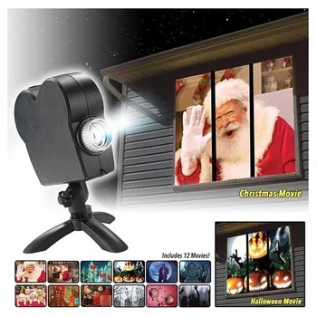

Christmas projection lamp window projector Projection lamp Projection lamp Christmas projector