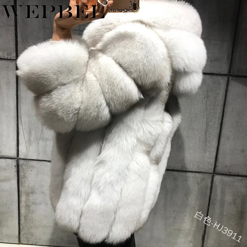 WEPBEL/зимняя парка с капюшоном; повседневная женская куртка с искусственным мехом; модная теплая плотная однотонная парка с длинным рукавом; ветронепроницаемая парка