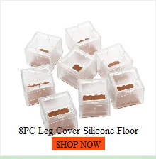 Table Chair Leg Silicone Cap Pad Furniture Table Feet Cover Floor Protector  Home Essentials Required for living room Protection