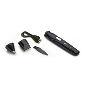 

3-in-1 Multifunction Electric Beard Shaver USB Rechargeable Portable Mini Nose Ear Trimmer Razor For Travel Use