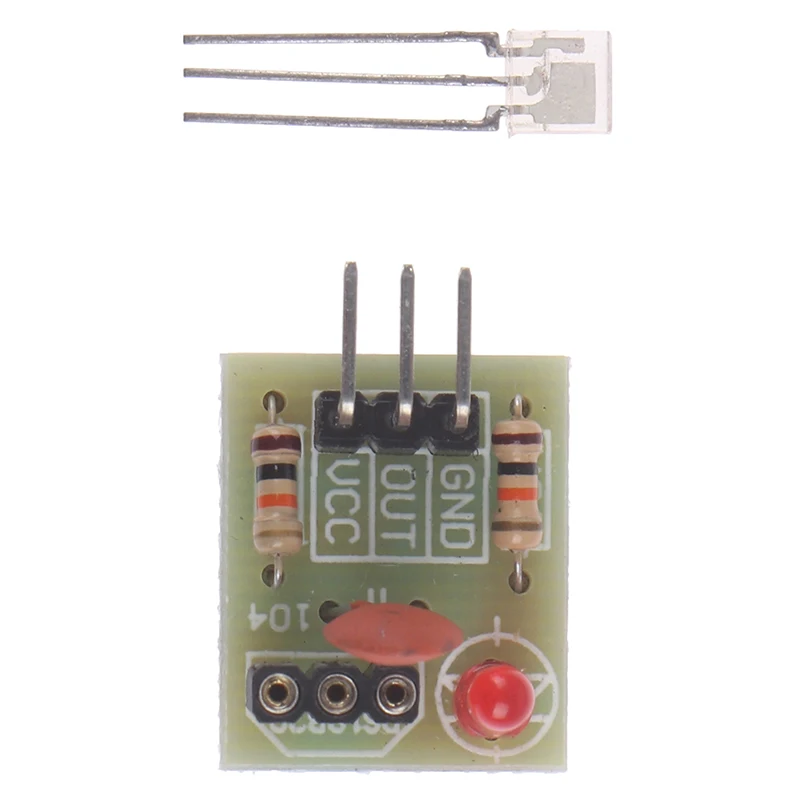 5V лазерный Сенсор модуль Non-модуляторная лампа лазерный модуль приемника DIY для Arduino 1,52*2,22 см