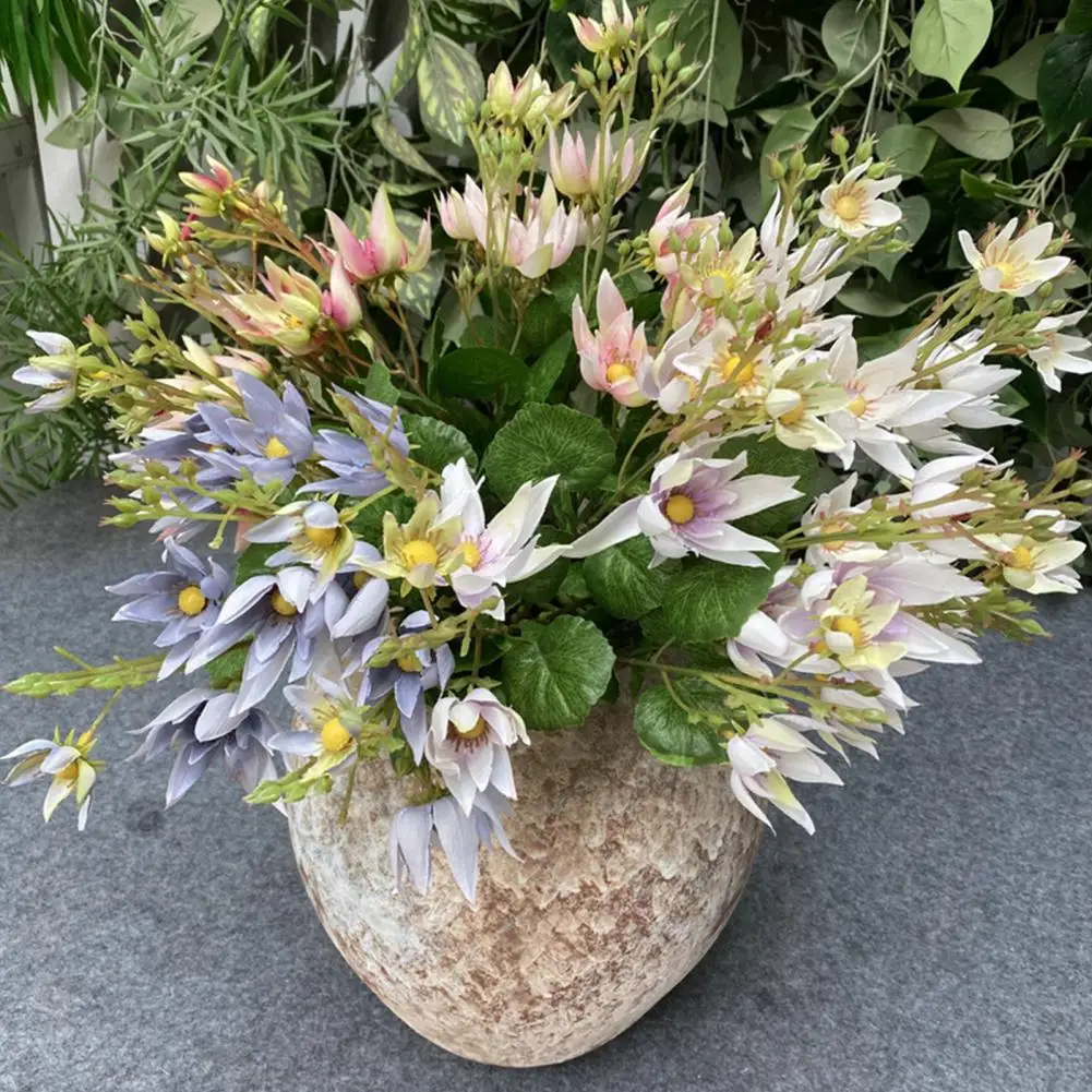 Artificial Flower Life like Non fading Faux Silk Flower Wide