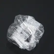 Прозрачный салон Ванна Душ Чистка водонепроницаемый пластиковый пакет одноразовые наушники защитные колпачки одноразовые наушники