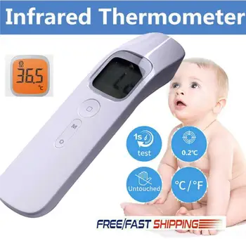 

Digital Thermometer Infrared Baby Adult Forehead Non-Contact Infrared Thermometer With Lcd Backlight Termometro Infravermelh