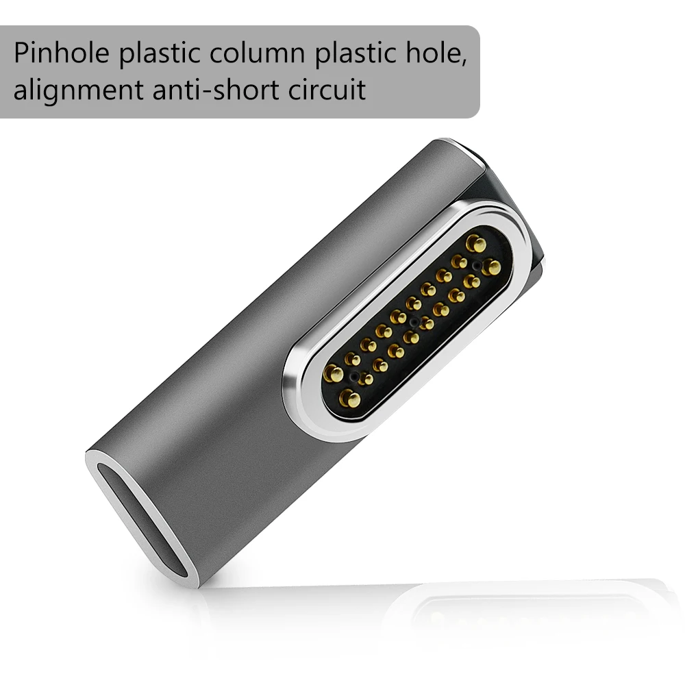 Магнитный адаптер USB type C 3 1 10 ГБ/сек. PD 100 Вт быстрая фотография 60 Гц совместим с