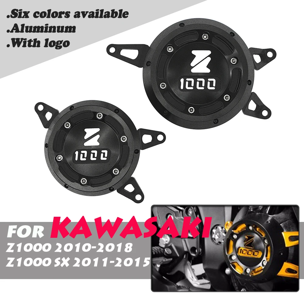 For Kawasaki Z1000 Z 1000 Z1000SX 2011-2018 CNC Aluminum Motorcycle Engine Guard Side Stator Case Guard Protector Moto