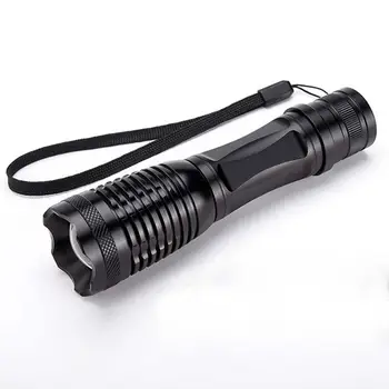 

T6 LED Flashlight Waterproof 5 Modes Light Adjustable Focus Outdoor Sports