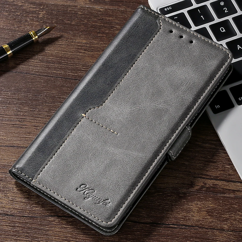 Кожаный чехол-бумажник для Xiaomi Redmi Note 10 флип-чехол на магните телефона Pro Max Lite Coque 4G