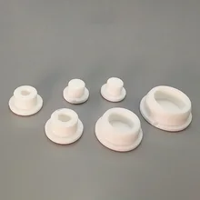 White Silicone Rubber Hole Caps T Type Hole Plug Waterproof Seal Stopper Blanking End Cap 46.3mm 48.5mm 51.3mm