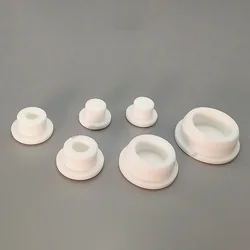 White Silicone Rubber Hole Caps T Type Hole Plug Waterproof Seal Stopper Blanking End Cap 46.3mm 48.5mm 51.3mm