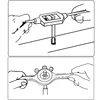 Metric Alloy Steel Wire Cone Die Tool Hardware Tool Hand Tapping Wrench Die Wrench Set ► Photo 2/6