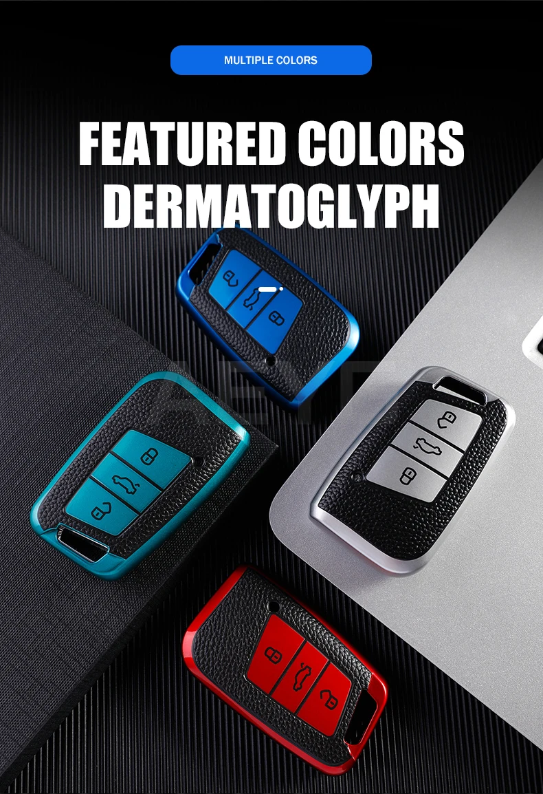 Cover Chiave/telecomando per VW Volkswagen Passat B8 Magotan Golf For Skoda Kodiaq Superb A7 Keychain Auto Accessories - H71eb488fd84b46fb8b6f2b541d02bce2L