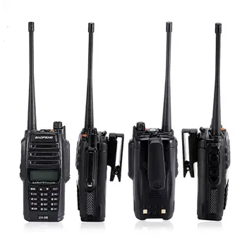 

Baofeng Walkie Talkie Waterproof UV-9R Radio Station 128CH VHF UHF Two-way Radio Portable baofeng Radio For Hunting UV-9R Bf
