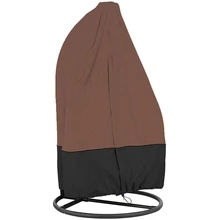 Открытый патио мебель набор Водонепроницаемый прямоугольная защита, патио Висячие Чехлы для стула 210D ткань Оксфорд Водонепроницаемая веранда Pa