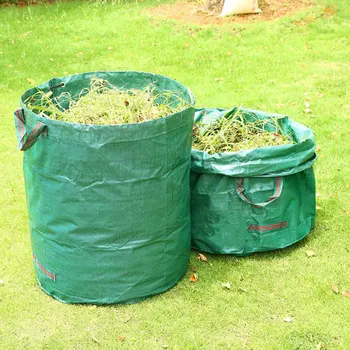 

Multifunctional Folding Outdoor Deciduous Bag Yard Gardening Leaves Storage Bucket Reusable Flowers and Grass Garbage Bag
