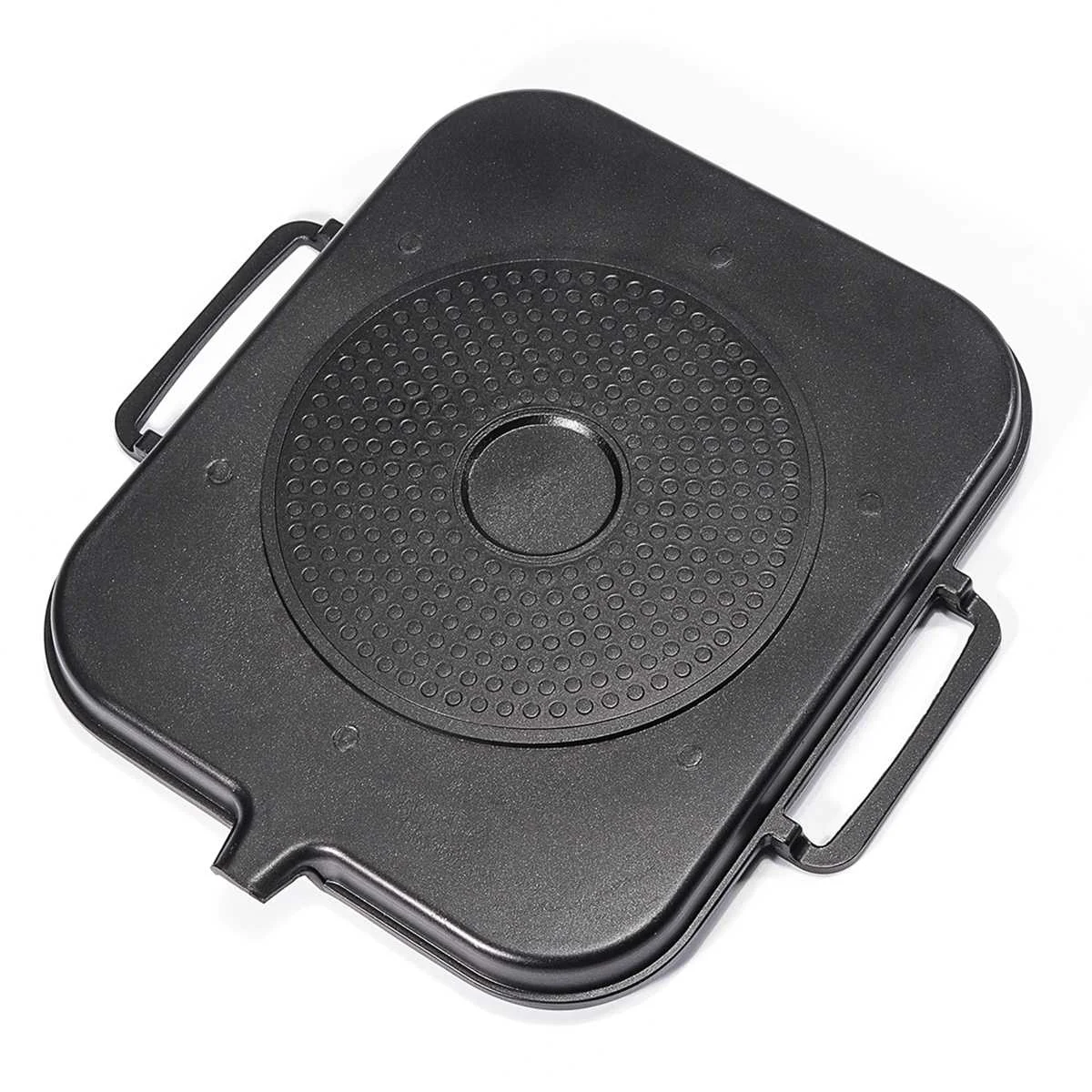 

Hot BBQ Barbecue Aluminum Frying Grill Pan Plate Non Stick Coating Cookware Induction Compatible Kitchen Cooking BBQ Pan 2-4 Peo