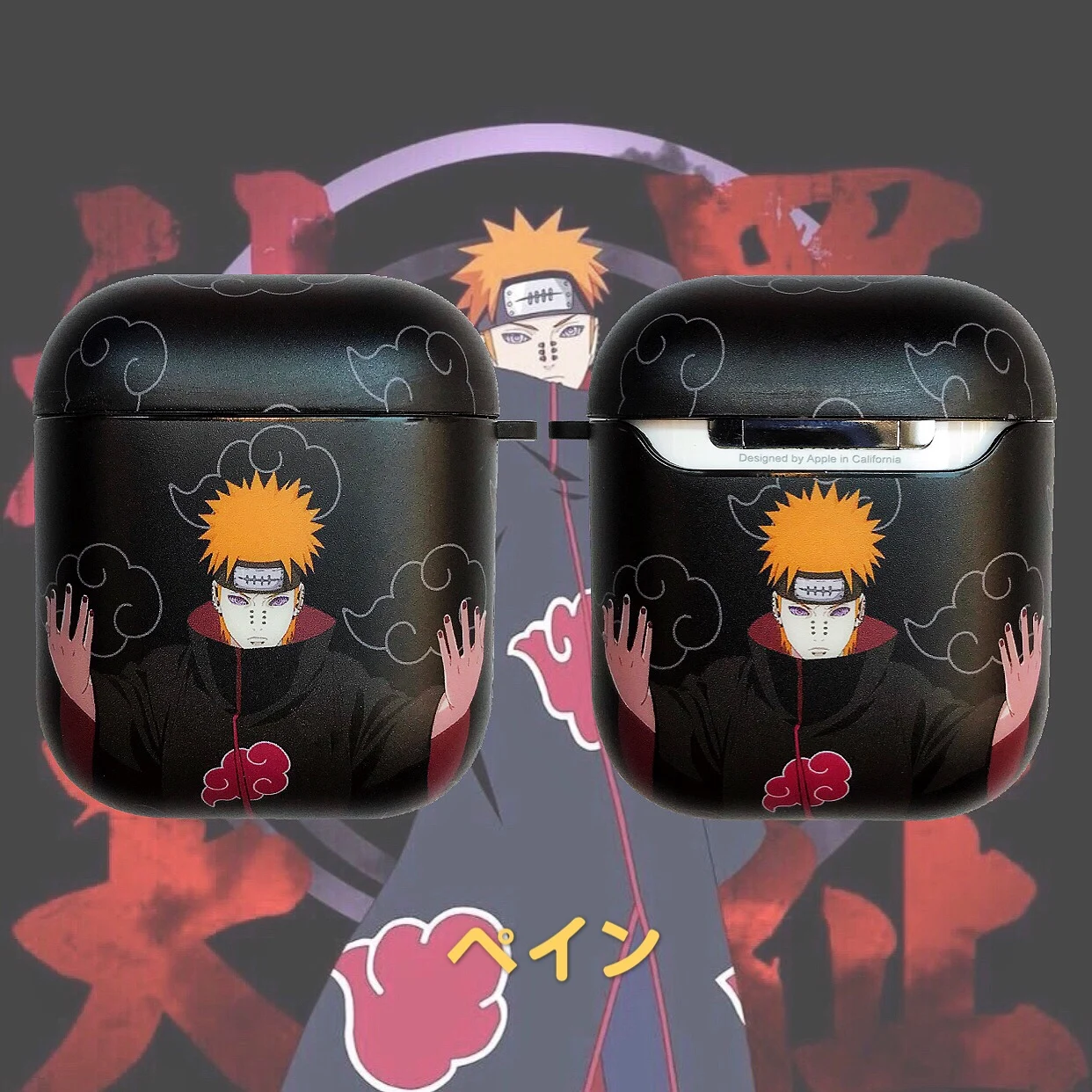 Naruto AirPods Case Black