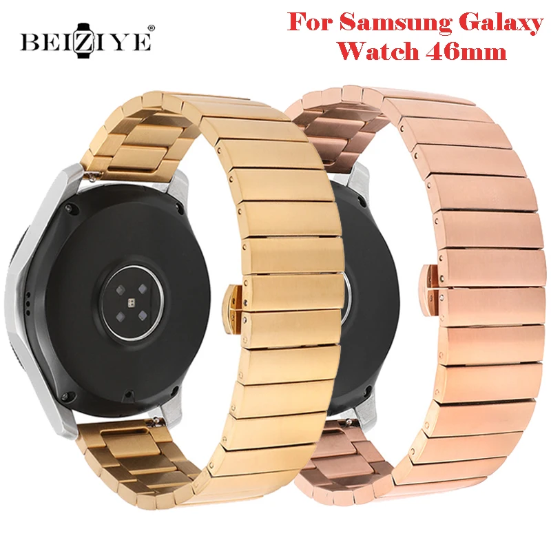 

Stainless Steel Watch Band for Samsung Galaxy watch 3 Gear S3 watch Strap Bracelet for galaxy watch 46mm 42mm Adjustable strap