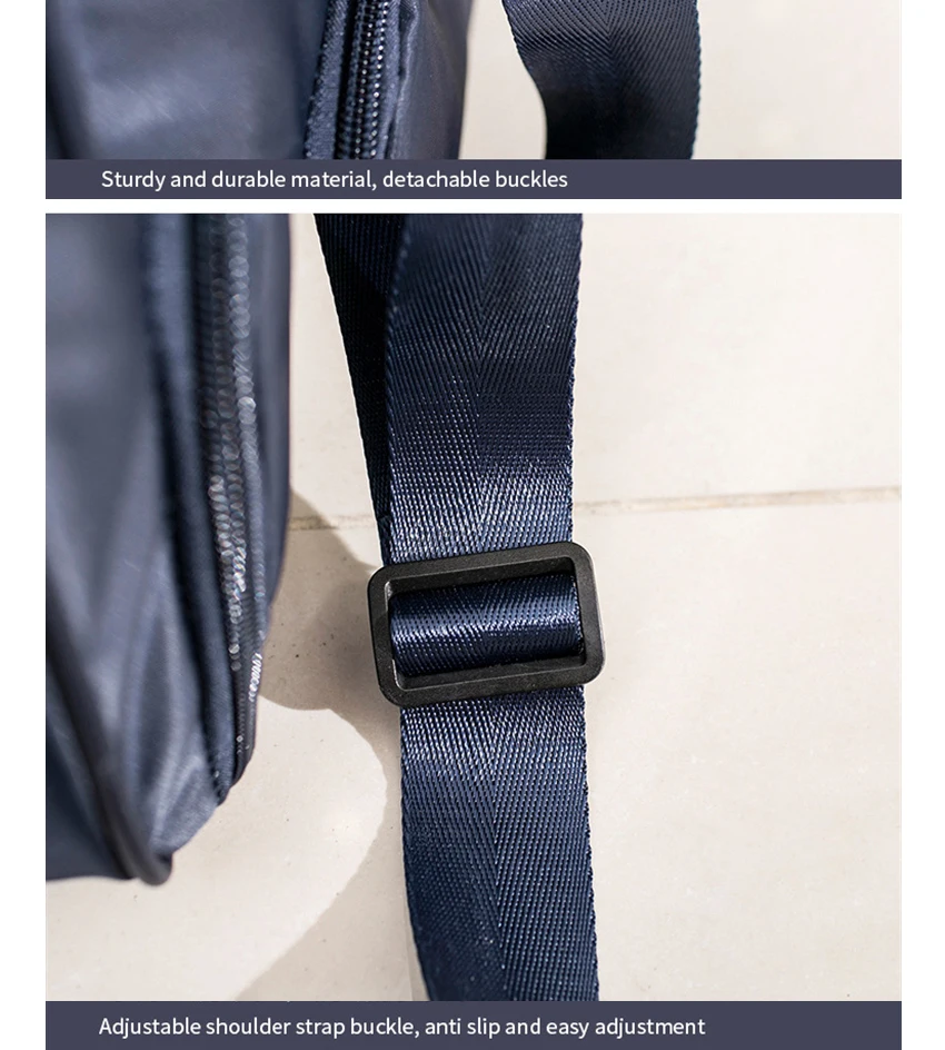 Large Waterproof Nylon Handbags Outdoor Sport Bags Men Travel Sports Gym Training Bag Crossbody Shoulder Bag