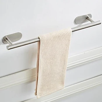 

Rack Towel Holder Rail Wall mounted Organizer Bathroom Easy installation