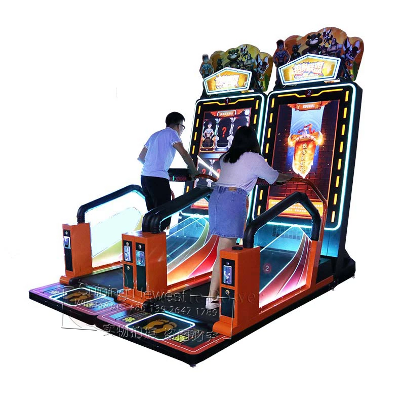 Indoor Amusement Park Kids Adults Sport Fitness Simulator Treadmill Arcade Coin Operated Racing Running Game Machine Coin Operated Games Aliexpress