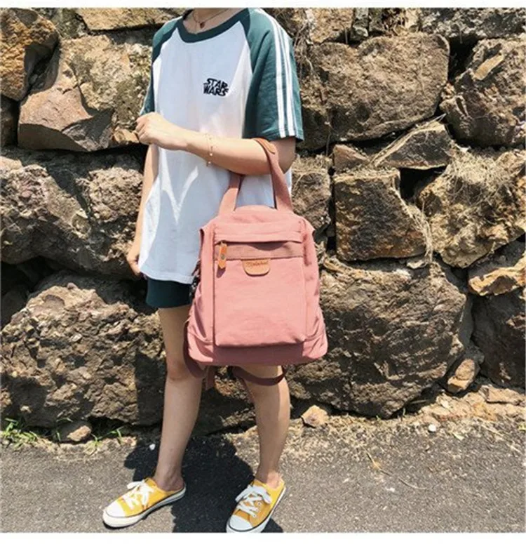 Лето, и древний школьный рюкзак ins, Япония и Южная Корея, школьный городок, простой рюкзак джокер