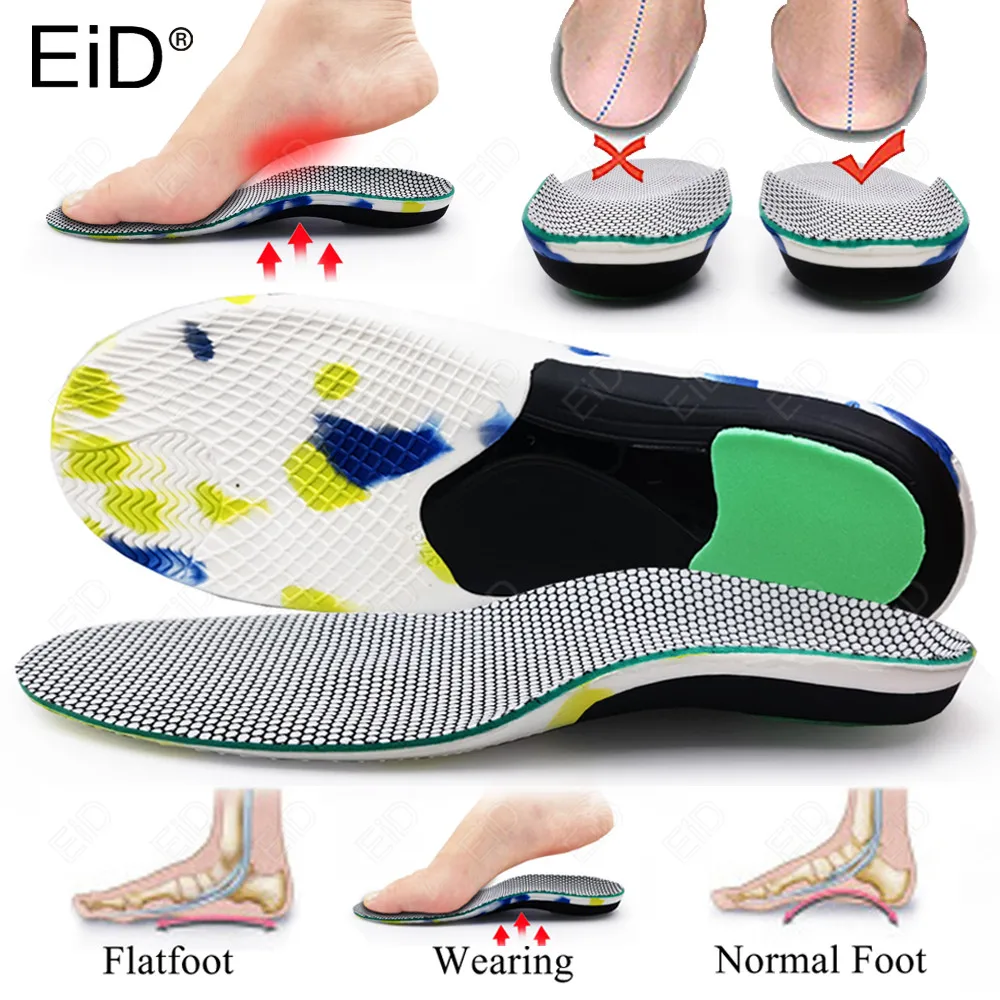 Best EVA Sport Orthopedic Insoles For feet Arch Foot Pad X/O Type - Main Image