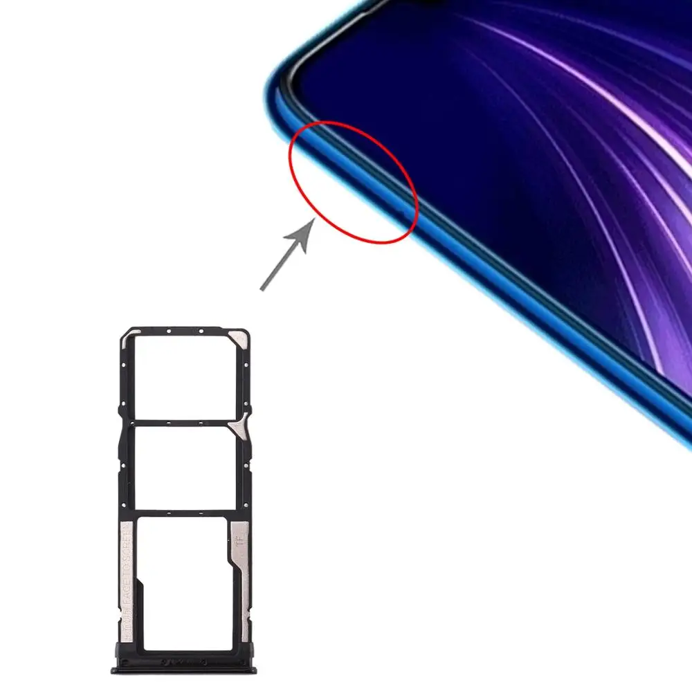 Лоток для sim карт лоток Micro SD Xiaomi Redmi Note 8|Адаптеры SIM карт| |