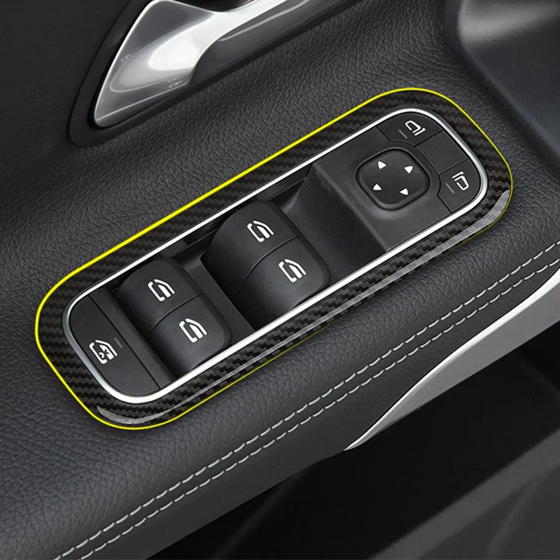 Рамка для оконной кнопки для Mercedes w177 amg/класс А mercedes класс А w177 Накладка/a180 Mercedes класс w177 аксессуары