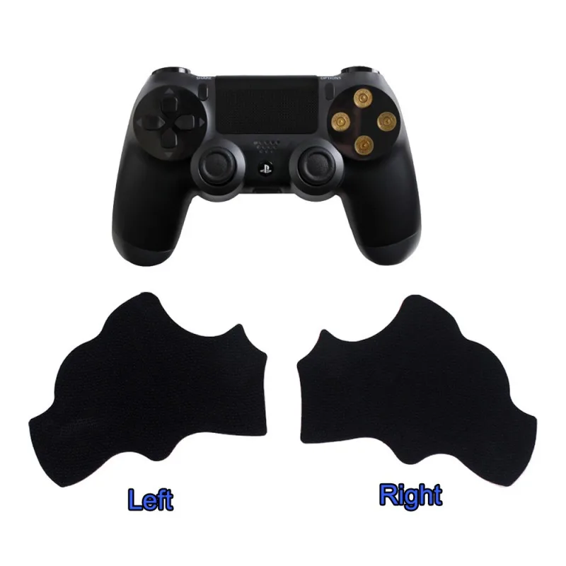 

Console Grip Sticker Set Anti-slip Silicone Video Game Gamepad Accessories Kit for PS4 Controller