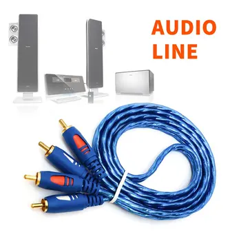 

2RCA Audio Cable 1.5/3/5M Oxidation Resistant Design 2RCA Male To 2RCA Male Cable For DVD Digital Player TV Box 2020 New