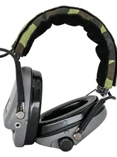 

Electronic hearing protection shooting headset with gel earmuffs MSASordin tactical airsoft headset Grey