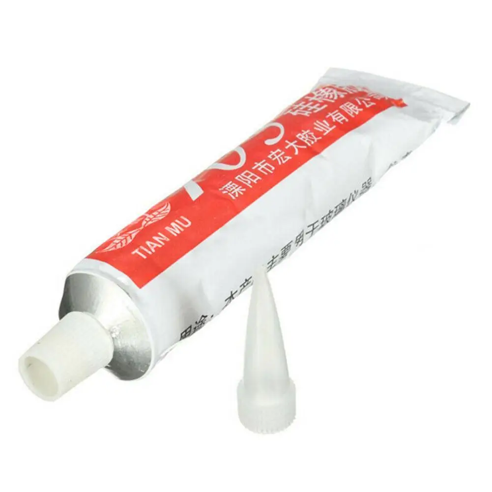 705 Adhesive Silicone Rubber Sealing Glue Fixed High Temperature Resistant Waterproof Insulating Electronic Clear Sealant