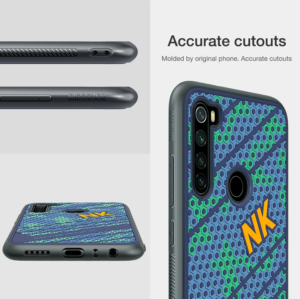 Redmi Note 8 чехол Nillkin силиконовый PC задняя крышка гладкая Противоударная для Xiaomi Redmi Note8 Note 8 Pro