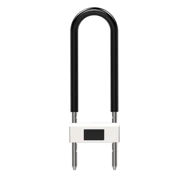 

Smart U-Shaped Fingerprint Lock L4 Waterproof Dustproof Anti-Theft Office Glass Door Lock Bicycle Lock